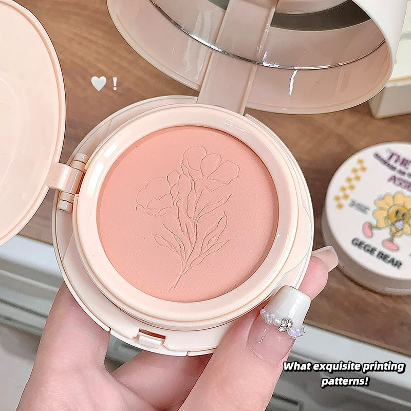 2-in-1 Double Layer Cushion Foundation Pressed Powder Natural Lasting Brightening Gege Bear Concealer Loose Powder Cushion Cream