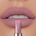 Matte silky velvet lipstick, durable, waterproof and sweat resistant, suitable for daily makeup, Valentine's Day to send female
