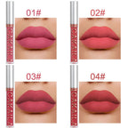 10pcs/set Nude Lip Gloss Matte Velvet Lipstick Waterproof Long-lasting  Liquid Lipstick Women Moist Lip Tint
