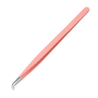 1PC Anti-static Precision Fiber Tip Tweezer Eyelash Extension Eyebrow Set Stainless Steel Beauty Precision Tweezers Makeup Tools