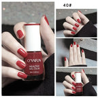 No-bake Nail Polish Nail Art Tearable Quick Dry Normal Without Lamp Nail Polish Glitter Sequins UV Varnish Nails Tools