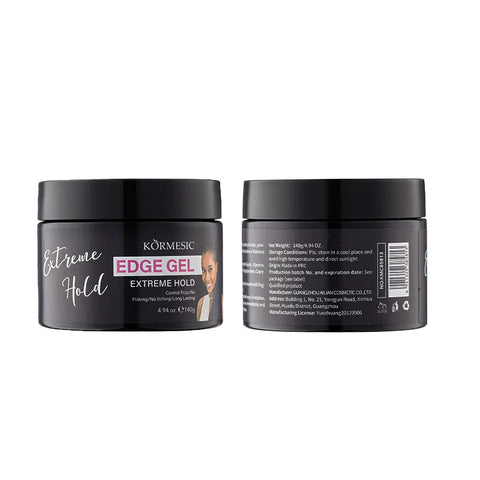 140g Frizz Hair Braiding Gel Styling Control Smooth Long Lasting Tames Edges Twist Wax Hair Care