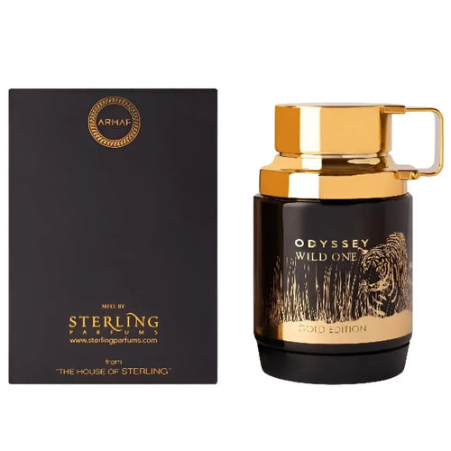 Armaf Odyssey Wild One Gold Edition Men's Eau De Parfum Spray 3.4 Oz (Approx. 96.4g) Fragrance