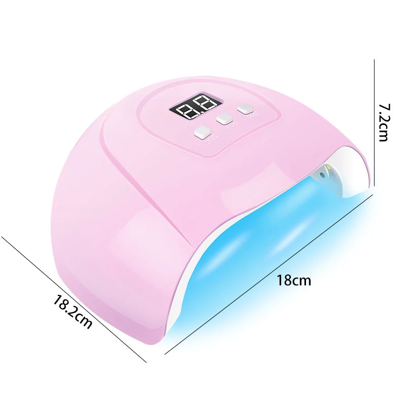 Nail Gel Kit With LED Nail Light Dryer Nail Drill Machine Poly Nail Extension Gel Varnish Kit Soak Off Polish Manicure Tools Kit