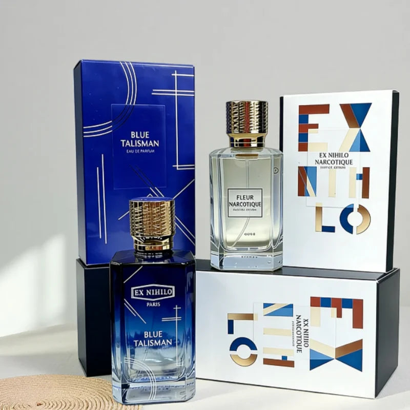 Enchantment of Blue Protective Talisman Perfume 100ml Luxury Unisex Woody Floral Cologne with Pheromones, Long Lasting Fragrance