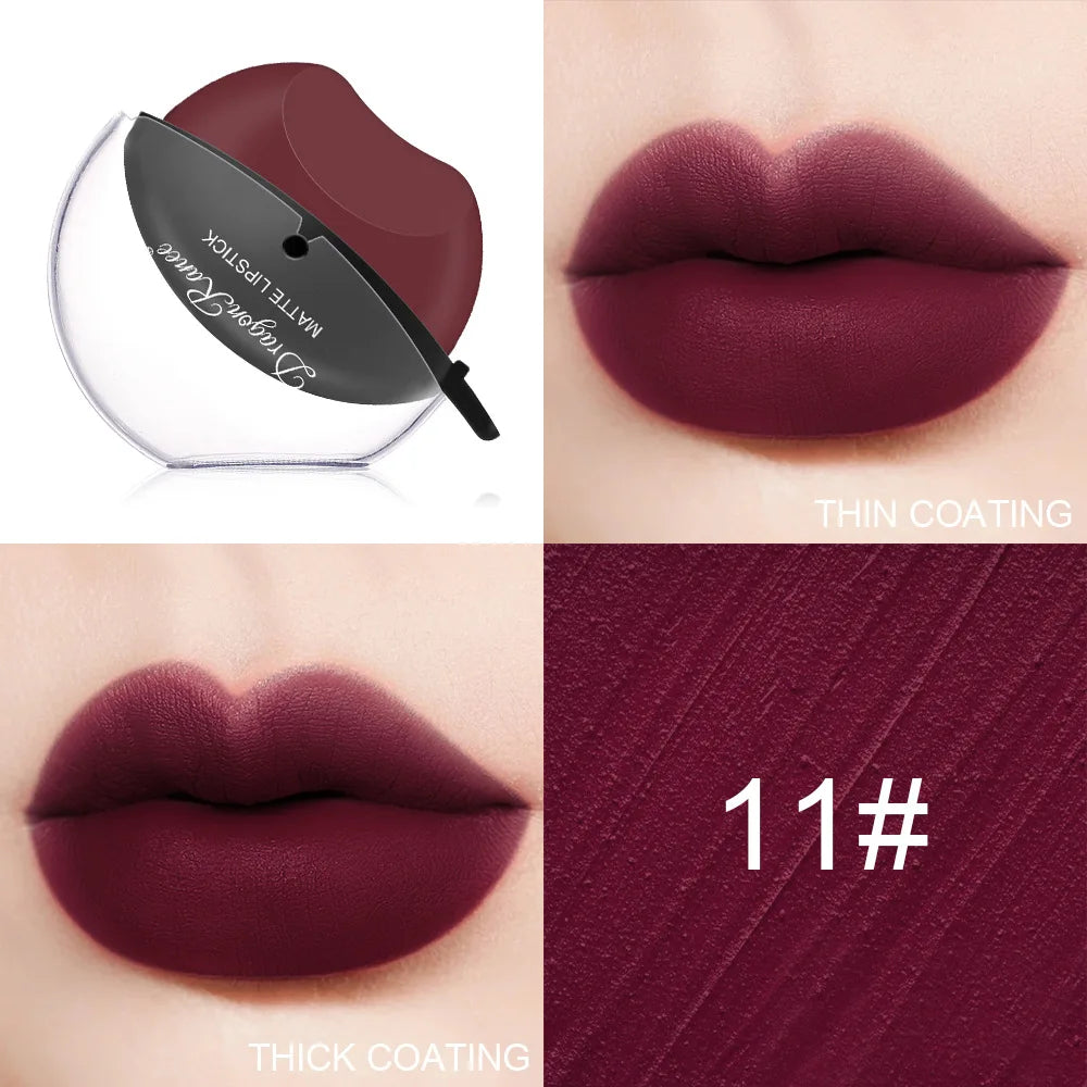 Dragon Ranee Matte Velvet Mist Lipstick Designed for Lazy People Lip Shape Lip Gloss Long Lasting Easy To Color Beauty Makeup