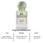 Osmanthus, Peony, and Pomegranate Fragrance Perfume for Women - Crystal Diamond Series, Light and Elegant Scent parfum