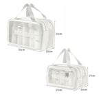 Wet-dry separation makeup bag portable toiletry bag travel essentials large capacity storage bag fitness swimming essentials