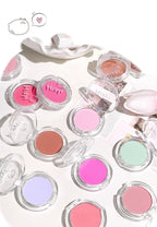 Monochrome Blush Palette Rose Orange Soft Mist Girl Blusher Powder Natural Face Makeup Matte Peach Rouge Contour Shadow Palette