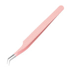 1PC Anti-static Precision Fiber Tip Tweezer Eyelash Extension Eyebrow Set Stainless Steel Beauty Precision Tweezers Makeup Tools