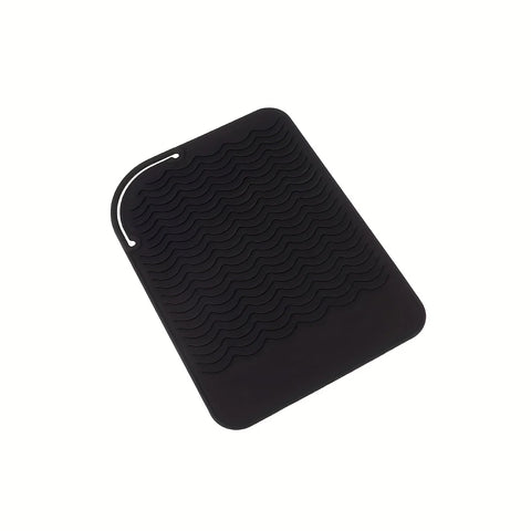 1pcs Heat Resistant Silicone Mat Pad Non-Slip Mat Silicone Heat Insulation Pad for For Hair Tools Hot Iron Hairdressing Tools