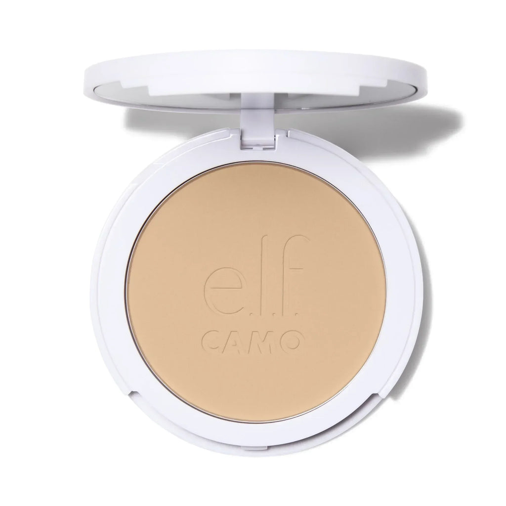ELF Camo Powder Foundation Flawless Powder Matte Long-lasting Concealer Waterproof Brightening Pore-minimizing Makeup Cosmetics