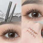 Sexy Rose Red Eye Liner Pencil Natural Matte Wine Red Lying Silkworm Eyeliner Easy To Color Waterproof Eye Make Up Cosmetics 1pc