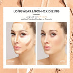 2pcs Dual-Ended Contour & Highlight Stick Set- Waterproof & Long-Lasting Dual-Purpose Concealer Highlighter Pen