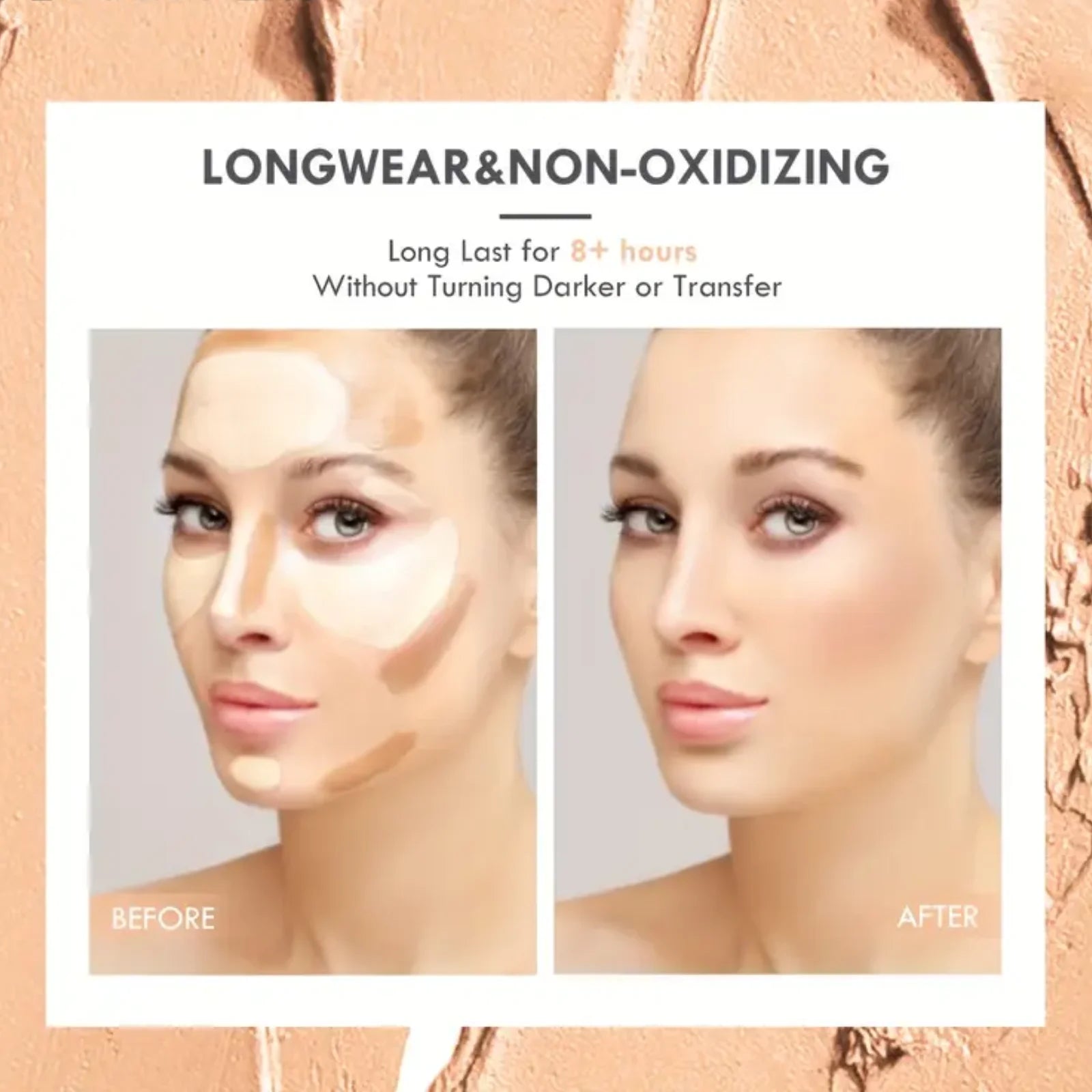 2pcs Dual-Ended Contour & Highlight Stick Set- Waterproof & Long-Lasting Dual-Purpose Concealer Highlighter Pen