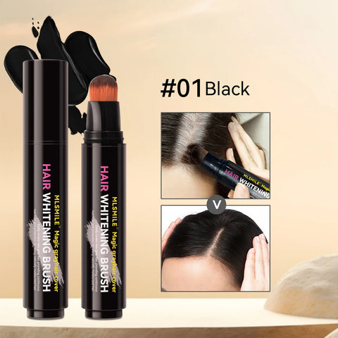 4 color convenient hair dye to cover white hair Care Hair dye Cream local touch up stick disposable hair dye pen