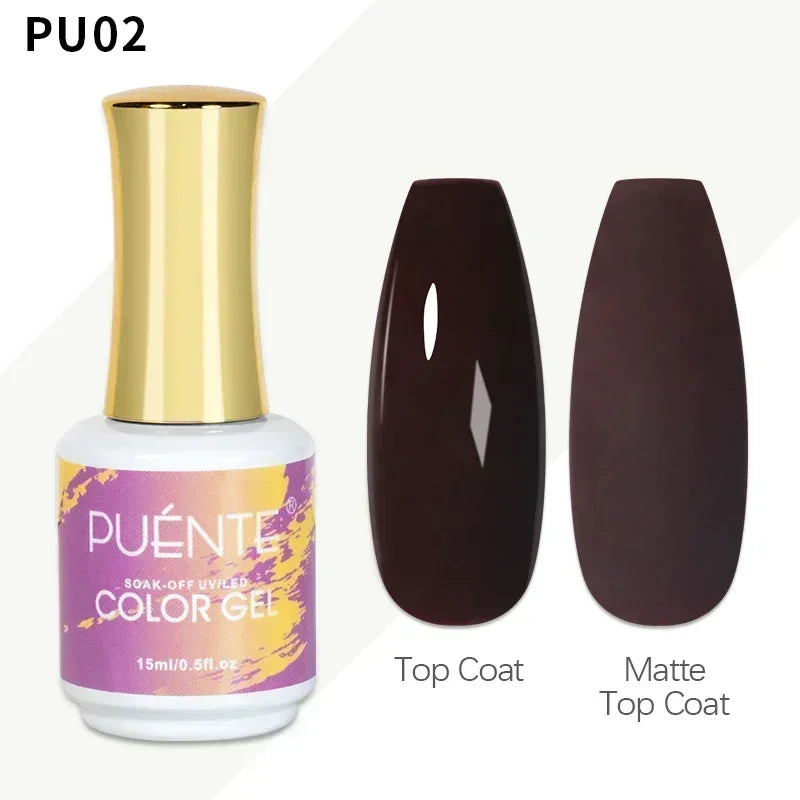 PUETNE 7.5ML Amber Moonlight Cat Magnetic Gel Nail Polish Winter Nails Jelly Glass Cat Eye Soak Off UV Semi-Permanent Varnish