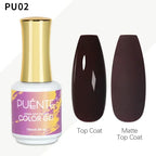 PUETNE 7.5ML Amber Moonlight Cat Magnetic Gel Nail Polish Winter Nails Jelly Glass Cat Eye Soak Off UV Semi-Permanent Varnish