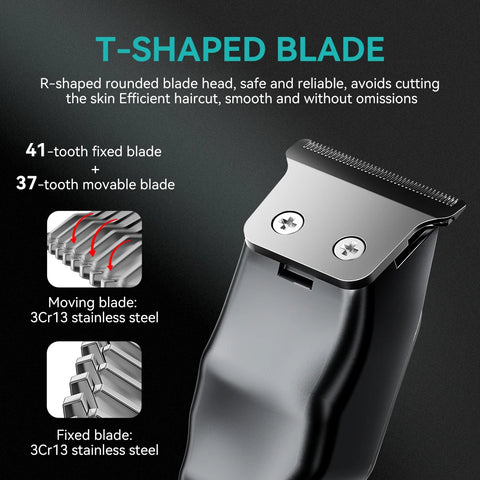 KENSEN S2 Hair Clippers for Men Cordless Beard Trimmer Hair Trimmers Set 6800RPM Shaver Hair Cutting Machine Clippers for Barber