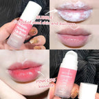 Exfoliating Bubble Moisten Lip Scrub Cream Exfoliating Lip Mask GECOMO Plant Lip Care Scrub for Tender Lips