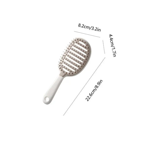 Vent Brush For Blow Drying Paddle Detangling Brush Paddle Brush For Blow Drying Vented Paddle Brush Curved Hair Brush For Wet