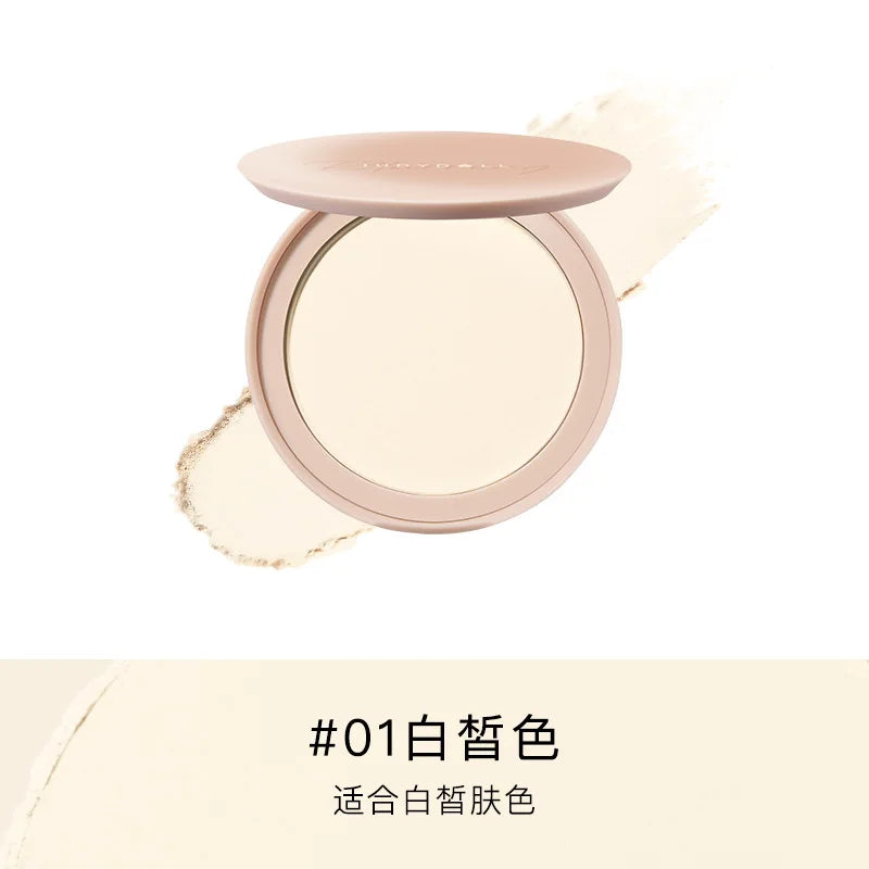 Judydoll Transparent Beige Compact Powder Oil Control & Makeup Matte Finishing Long Lasting Setting Powder Soft Focus Foundation