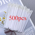 500pcs Lip Brush Eyelash Wands Applicators Disposable Lip Brush Lipstick Brush Lip Gloss Applicator Wands Makeup Beauty Tool