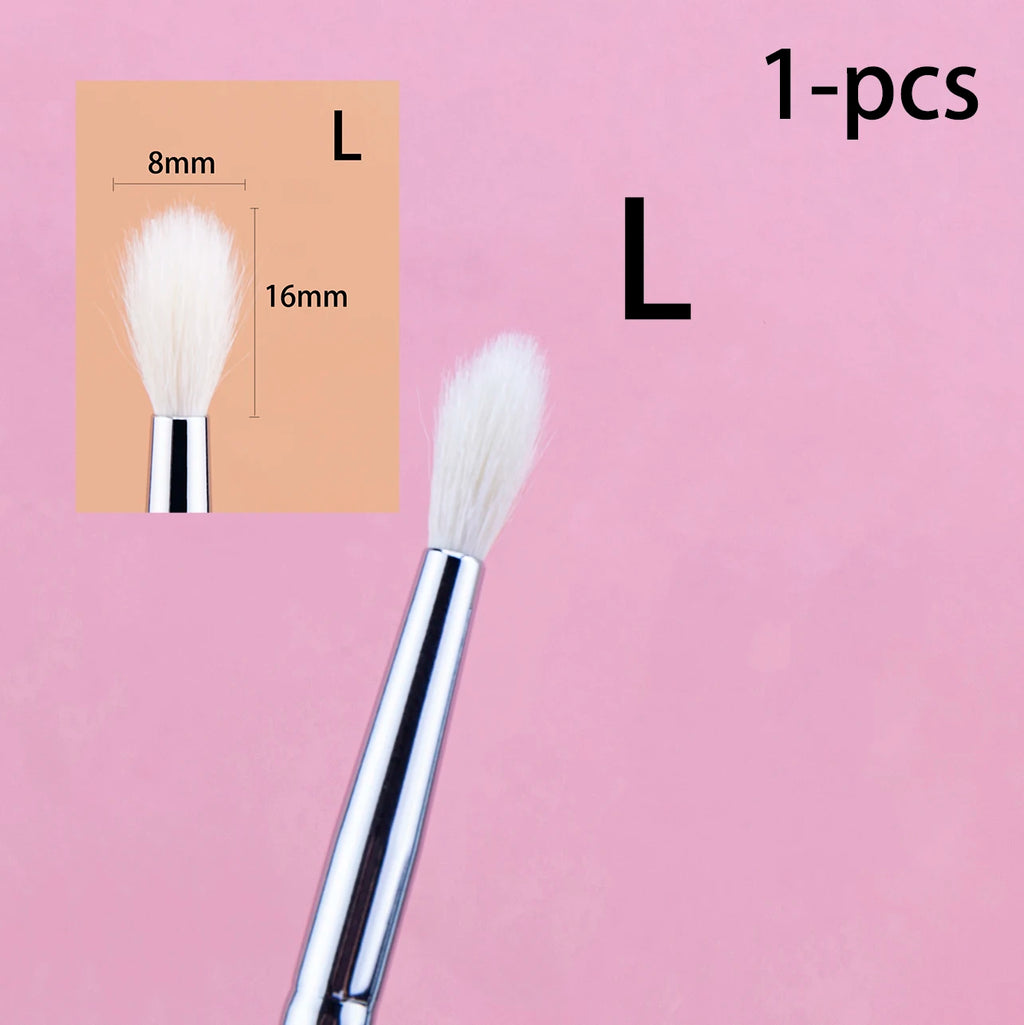 Highlighter Brush Eyeshadow Crease Brush Contour Crease Highlighter Sculpting Makeup Brushes 100% Goat Hair Tapered Beauty Tool