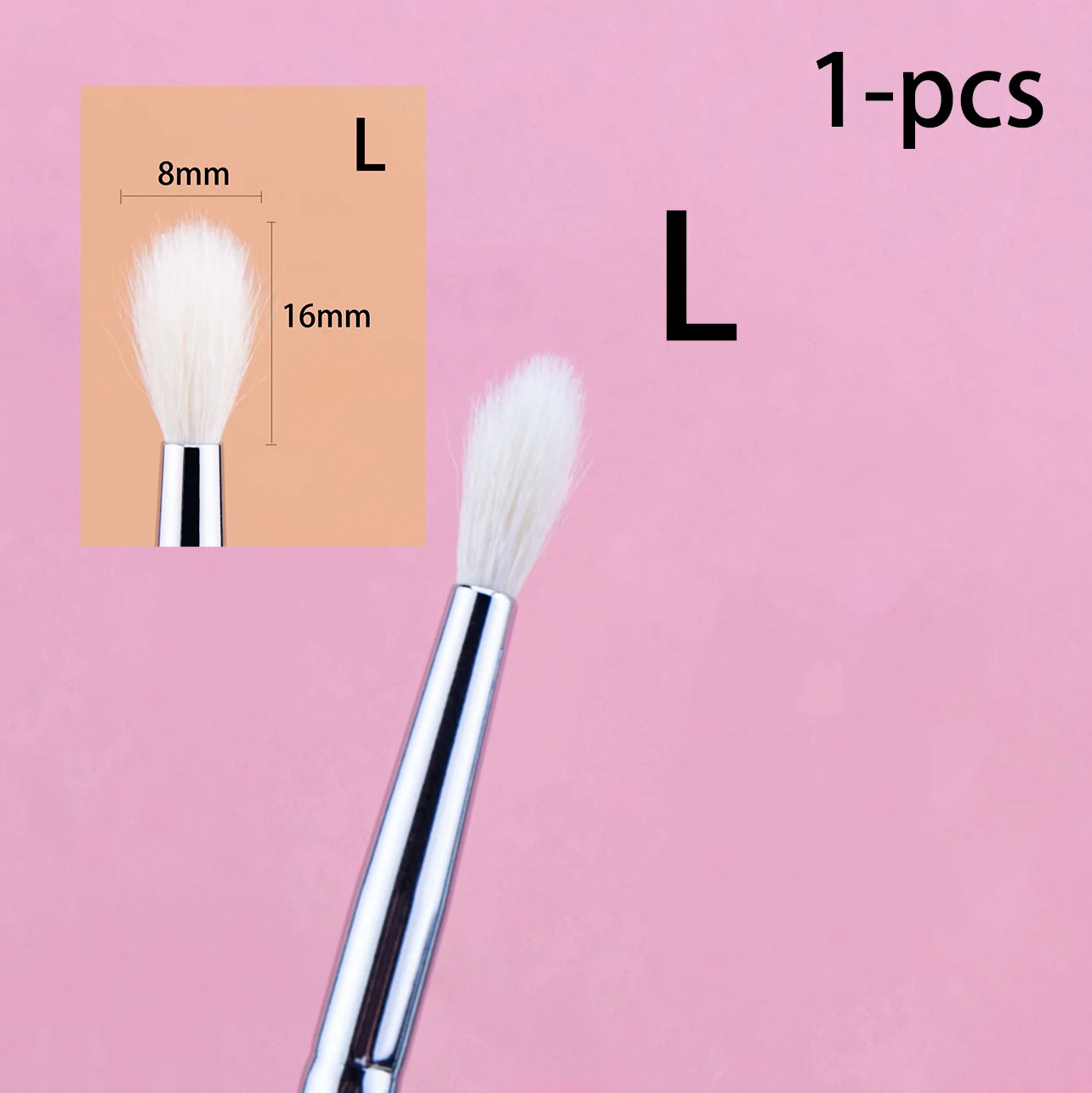 Highlighter Brush Eyeshadow Crease Brush Contour Crease Highlighter Sculpting Makeup Brushes 100% Goat Hair Tapered Beauty Tool