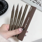 Waterproof Liquid Eyeliner Eyebrow Easy To Color Sweat-proof Eyebrow Pen 0.05MM Ultra Thin Head Eye Liner Eyelash Eye Makeup