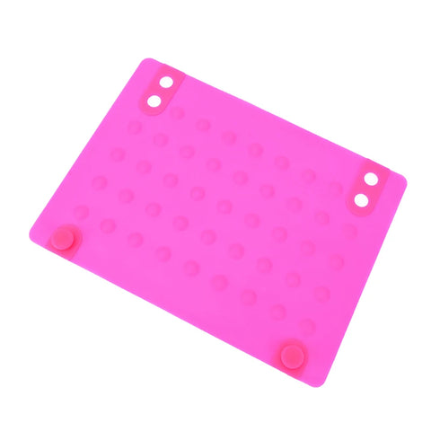 Silicone Heat Resistant Mat For Hair Straightener Curling Iron Pad Hair Styling Adapter Salon Styling Straightener Tool