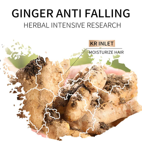 Magical Ginger Hair Mask 5 Seconds Keratin Repair Damage Frizzy Treatment Scalp Hair Root Shiny Balm Straighten Soft Hair Care