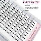 CoMango Premade Volume Fans Short Stem Russian Eyelash Extensions Wide Fans 3D 4D 5D 6D 8D 10D Faux Mink Lashes Wholesale