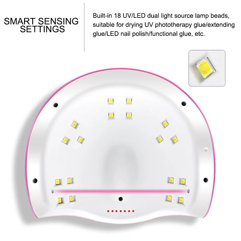 Nail Gel Kit With LED Nail Light Dryer Nail Drill Machine Poly Nail Extension Gel Varnish Kit Soak Off Polish Manicure Tools Kit