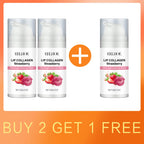 EELHOE Strawberry Moisturizing Lip Mask Lip Exfoliator Deep Nourishment Repair Lip Plumping Gloss Overnight Sleeping Lip Mask