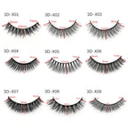 3/5 Pairs Hot Sale Natural Long 3D Mink Lashes Soft Short Faux Cils Handmade Fake Lashes Makeup Tool Eyelash Extension Maquiagem