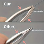 1pc Premium Round Head Tweezers for Eyebrow & Facial Hair Removal Seamless Clips, Short Hair Precision Easy Combing for Eyebrows