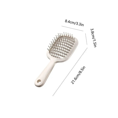 Vent Brush For Blow Drying Paddle Detangling Brush Paddle Brush For Blow Drying Vented Paddle Brush Curved Hair Brush For Wet