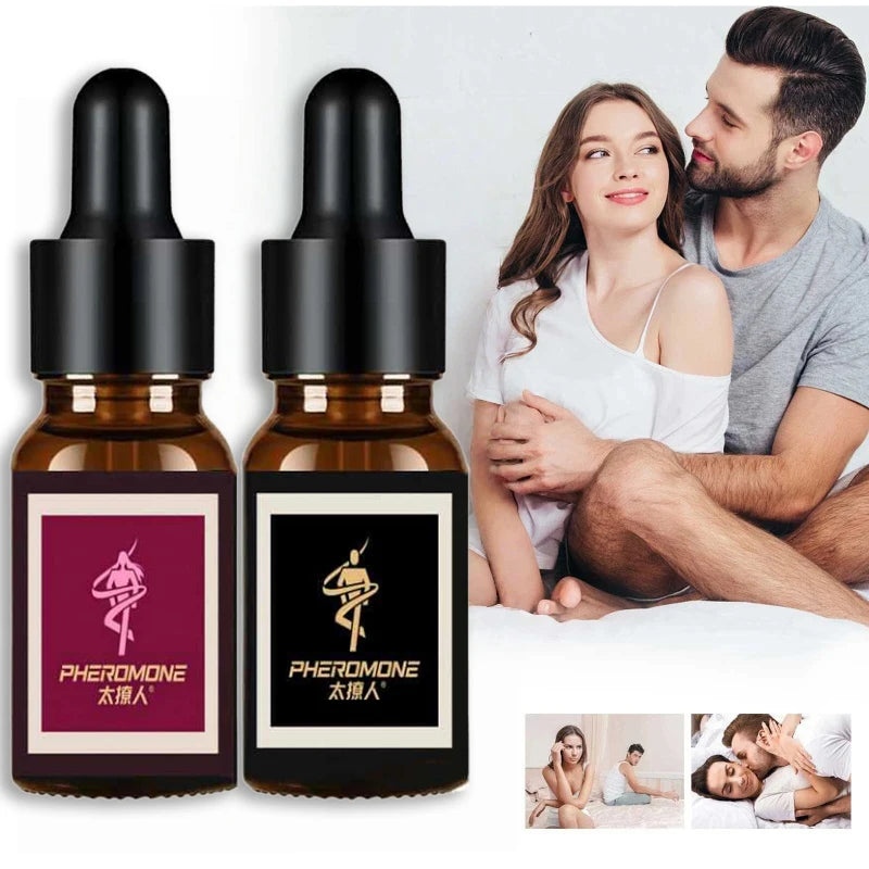Couples' Pheromone Romantic Perfume Essential Oil Lasting Fragrance Sexy Irresistible Charm Unisex Vitality Series Body Perfume