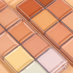 12 Color Concealer Foundation Makeup, Waterproof Skin Tone Correction Concealer, Long-term Full Coverage Makeup Facial Cosmetics