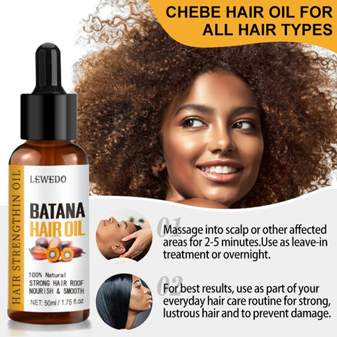 Batana Oil Conditioner 120ml Smooth Hair Essence Moisturizing Repair Hair Strengthening Hair Root Hair Care Hair Growth Healthie