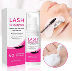 Eyelash Cleanser Gentle and non-irritating formula Deep Clean Cleanser For Makeup Tools Mascara Remover Salon Home Use Rich foam