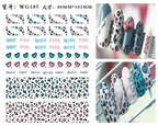 Press on Nails Tiger Symbol Nails Decals Design Fierce Wild Animal Leopard Decoration Manicure Stickers Nails Accessories Tools