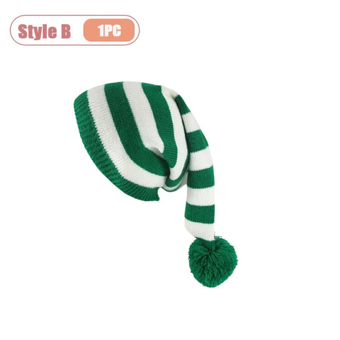 Christmas Hat Santa Costume Style Festive Beanie for Outdoor Activities Holiday Party Decoration and Christmas Gifts for Family