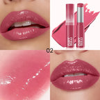 Hydrating Berry Shine Lipstick Set, Long-Lasting Plump Lip Cream, Non-Sticky & Creamy Finish, 6 Colors