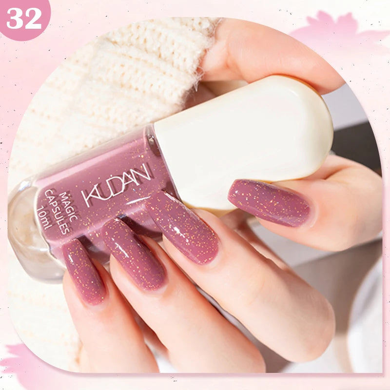 10ml Water-Based Peel Off Nail Polish 40 Colors Long Lasting Quick Drying No Need of Lamp to Cure Nail Supplies Manicure Nails