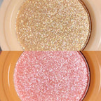 3 In 1 Blush Highlighter Palette Three-Layer All-In-One Powder Palette Pearly Blush Shiny Eyeshadow