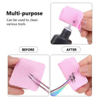 300Pcs Lint-Free Eyelash Glue Remover Cotton Wipes Cleaning Cotton Pads for Personal & Professional Makeup Tools