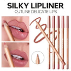 Nude Matte Lip Liner, Waterproof Long Lasting High Pigment Lip Pencil, Smooth Precise Lip Makeup Gift for Women