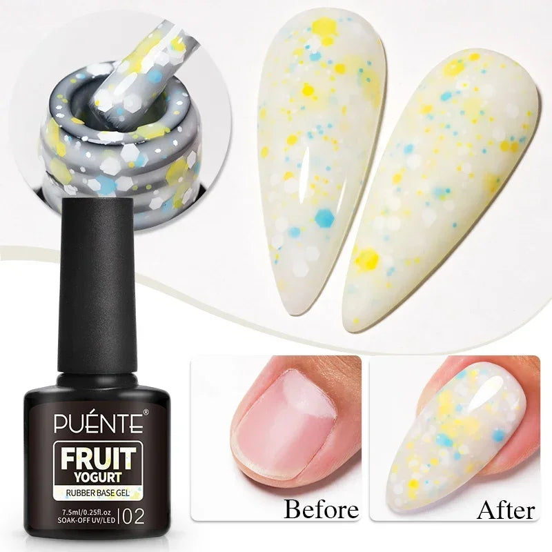 PUENTE 5ml Metallic Painting Liner Gel Polish Bright Mirror Effect Semi-Permanent UV Nail Varnish For Stunning French Nail Art